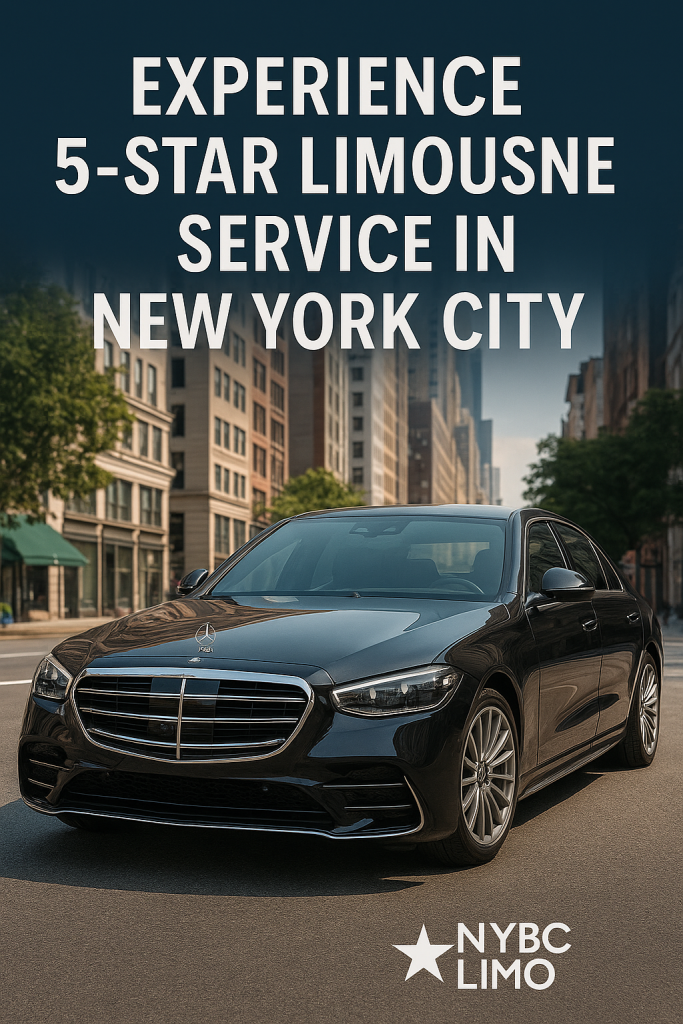 5-Star Limousine Service in New York City by NYBC Limo – Luxury Chauffeur Experience