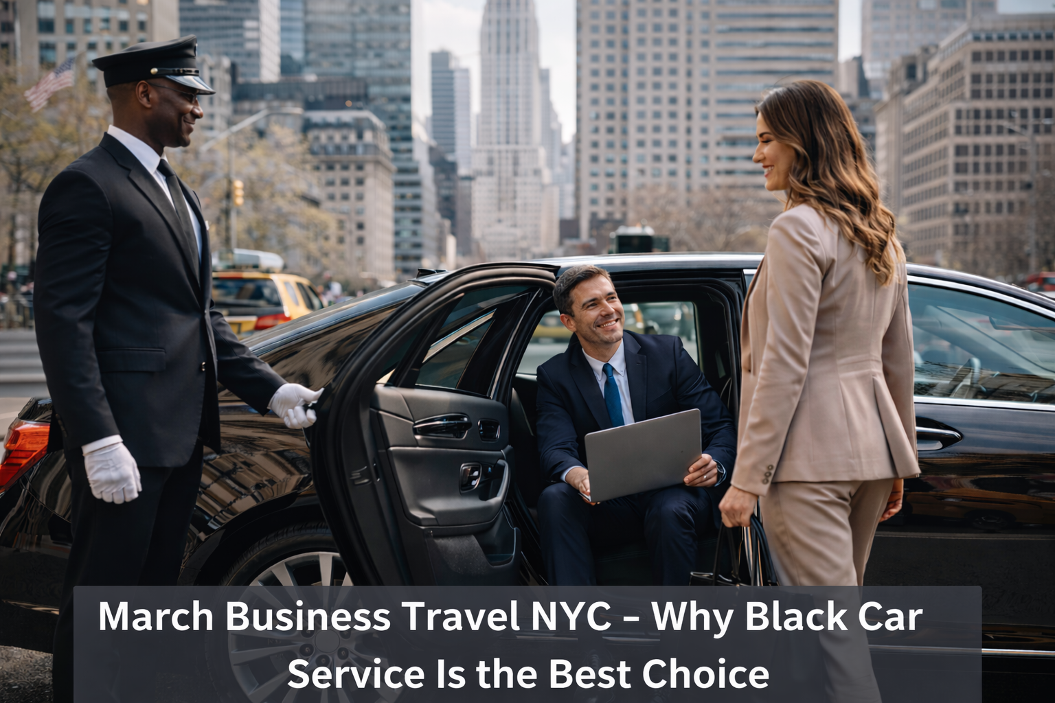 March Business Travel NYC with professional black car service providing reliable chauffeur transportation for executives
